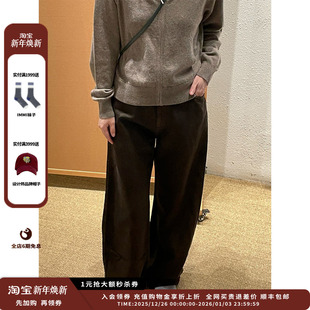 直筒廓形牛仔裤 25AW 设计师品牌DUIDAO对倒 JULY 现货