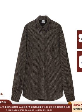 【现货】设计师品牌IMMI25AW格纹羊毛宽松衬衫MWEFWWST1444X