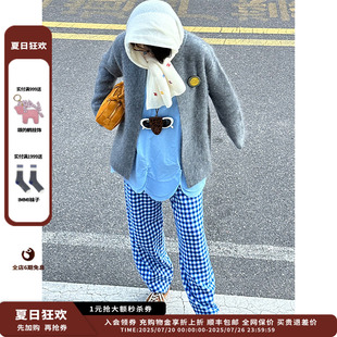 新品 设计师品牌SWAYING24AW羊绒拉毛夹克JULY