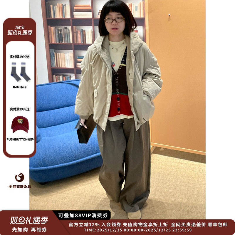 【现货】设计师品牌SYUGNA  25FW 连帽羽绒服JULY