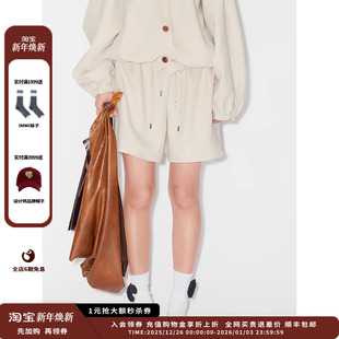 25SURPLUS麻感PL抽褶短裤 品牌IMMI MWESSWSP0471A 现货