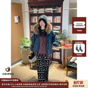 25AW圣诞系列费尔岛羊毛九分裤 设计师品牌OIIORIRI JULY 新品