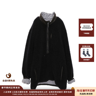 【现货】设计师品牌IMMI 25AW 羊羔毛半开门襟外套MWEFWFJK1061X