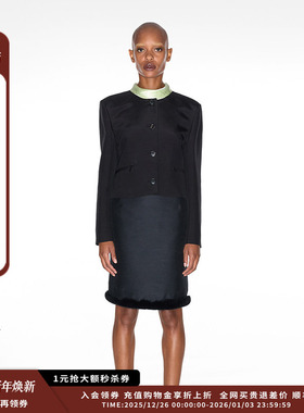 【现货】IMMI 24AW现货丝毛圆领短夹克MWDFWWJK0523X