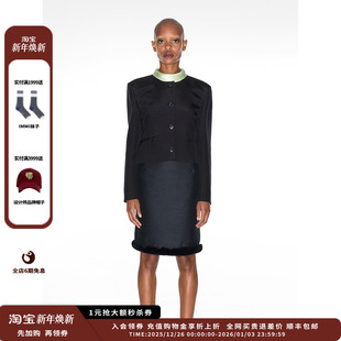 24AW现货丝毛圆领短夹克MWDFWWJK0523X IMMI 现货