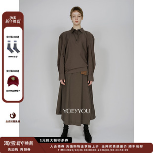 25AW半开襟小量感上衣 设计师品牌YOEYYOU JULY 现货