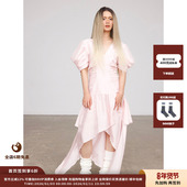 设计师品牌PEPPERMIER 25AW绸缎古典长裙JULY