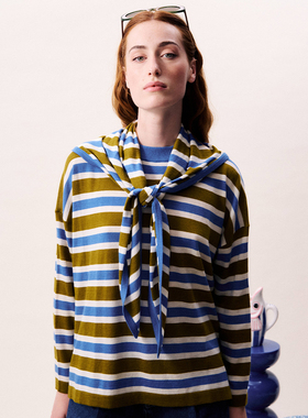 【现货】设计师品牌FRNCH 26SS 格纹围巾