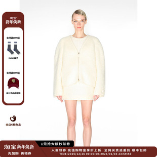 24AW现货圈圈长毛呢口袋短半裙MWDFWWSK0655X IMMI 现货