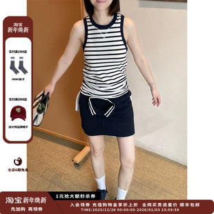 25PF无袖 设计师品牌PUSHBUTTON 上衣JULY 现货