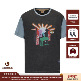 【现货】设计师品牌GARCON BY GARCON 25AW发光的家短袖JULY