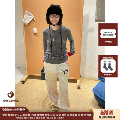 【新品】设计师品牌OPEN YY 25AW 分层休闲T恤JULY