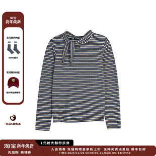 飘带条纹长袖 25AW 设计师品牌OIIORIRI TJULY 现货