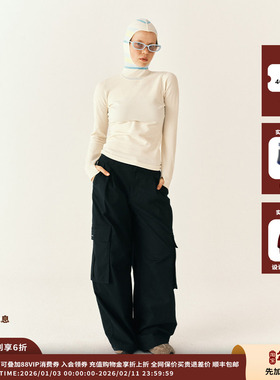 【现货】设计师品牌SHORT SENTENCE 26RS彩色连帽紧身针织衫JULY