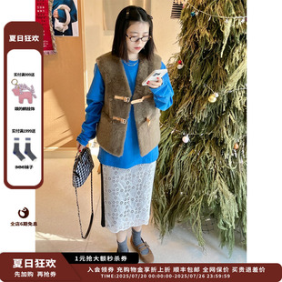 白色混合蕾丝短裙JULY 新品 设计师品牌pushBUTTON 25PS新品