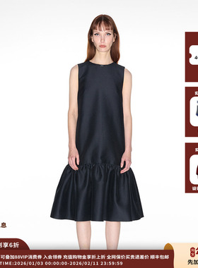 【新品】IMMI 24AW新品无袖系带低腰连衣裙MWDFWWDS0595X