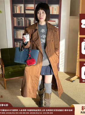 【现货】设计师品牌IMMI 25AW绗棉双排扣翻领大衣 MWEFWWCO0697A