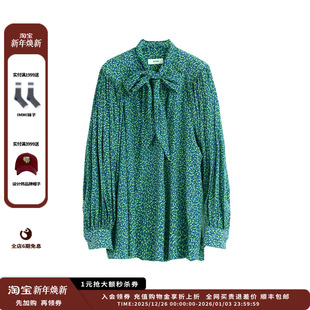 25SS碎花飘带垂感衬衫 设计师品牌ETHOR JULY 现货