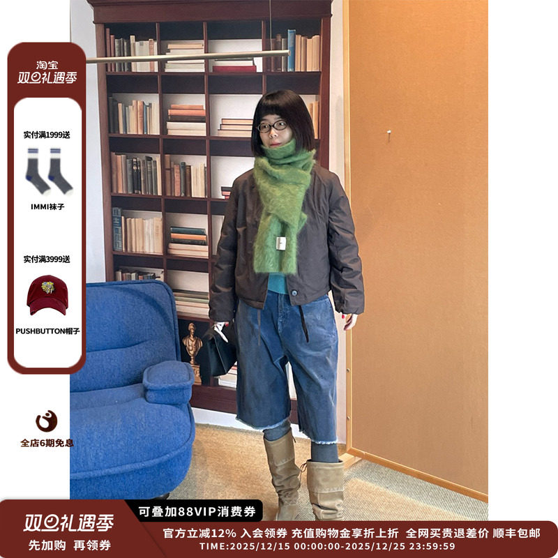 SYUGNA25FW绵布无领羽绒服