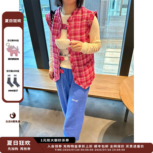 小V领背心马甲JULY 新品 设计师品牌EENK 25PS新品
