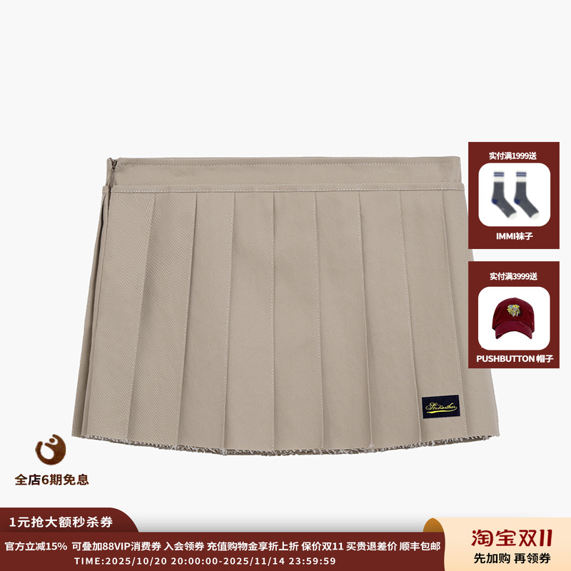 25AW百褶迷你短裙JULY