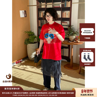 【现货】设计师品牌 PUSHBUTTON 26RS  哭泣娃娃短袖T恤