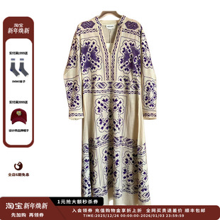 BATIK 设计师品牌ANTIK 25SS刺绣连衣裙JULY 现货