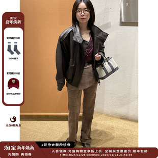 25PF复古格纹裙裤 设计师品牌YCH JULY 现货