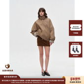 豹纹A字包臀短裙JULY 25PF 现货 设计师品牌ASYUS