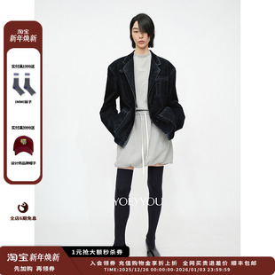 兜量短款 25AW 设计师品牌YOEYYOU 半裙 现货