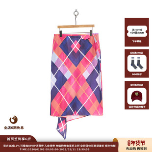 【现货】设计师品牌PUSHBUTTON 25PF胶囊小尾巴印花裙JULY