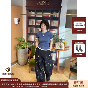 UHOOWU 设计师品牌 26SS蕾丝花边正肩T恤JULY 现货