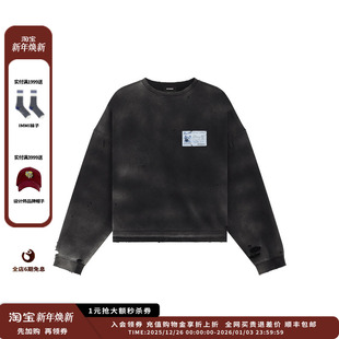 25SS印花运动衫 设计师品牌WE11DONE JULY 新品