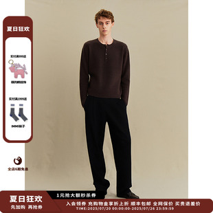 25PF小圆领羊绒毛衣JULY 新品 设计师品牌CRUSH Collection