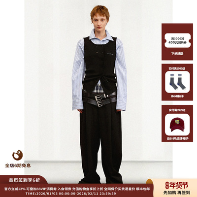 ETHOR25AW羊毛针织背心JULY