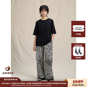 设计师品牌WHM 新品 25SS细腻罗纹宽松T恤JULY