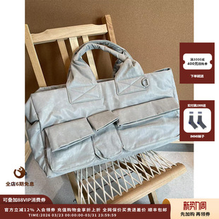 设计师品牌OPEN 25早春现货油皮透气手提包JULY 现货