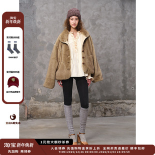 26PS月桂绿Fluffy毛绒外套 PIECE 设计师品牌PUZZLE JULY 现货