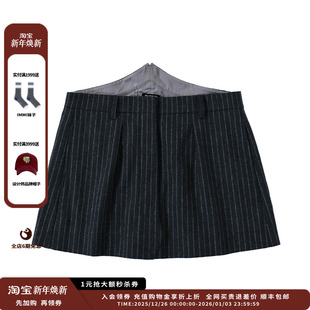 25AW条纹半裙 设计师品牌OIIORIRI JULY 现货