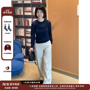 针织衫 25AW羊毛假两件长袖 设计师品牌IMMI MWEFWKTP0613X 现货