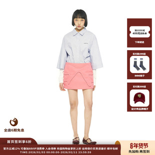 【现货】设计师品牌PUSHBUTTON 25PF胶囊丝带迷你裙JULY