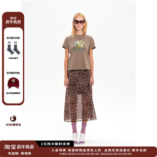 苹果印花短袖 八月胶囊 设计师品牌COEMES T恤JULY 现货