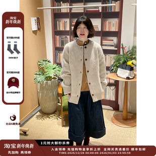 25AW长毛圆领开衫 设计师品牌IMMI 外套WEFWKTP1412X 现货