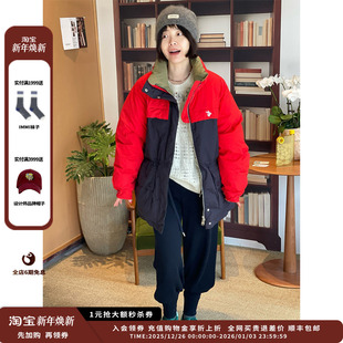 26PS拼色羽绒服 PIECE 设计师品牌PUZZLE JULY 现货