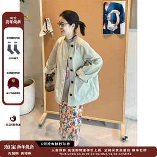 25SS流苏印花压褶半裙 设计师品牌AUBRUINO JULY 现货