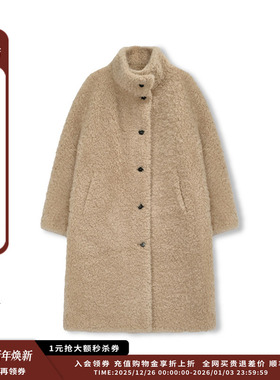 【现货】设计师品牌 CONCISE-WHITE 简白25AW 立领羊毛外套