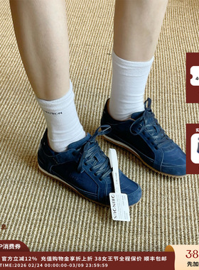 【现货】设计师品牌ORINOUS 25AW休闲系带平底鞋JULY