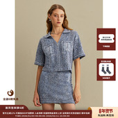 25PF牛仔短裙JULY Collection 现货 设计师品牌Crush