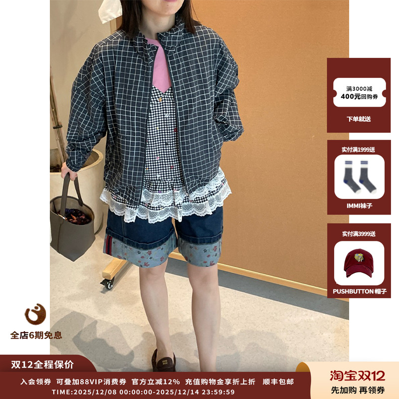 【现货】设计师品牌ASYUS 25PF牛仔翻边短裤JULY