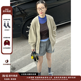 25SS质感针织棒球夹克JULY 设计师品牌DUIDAO对倒 现货